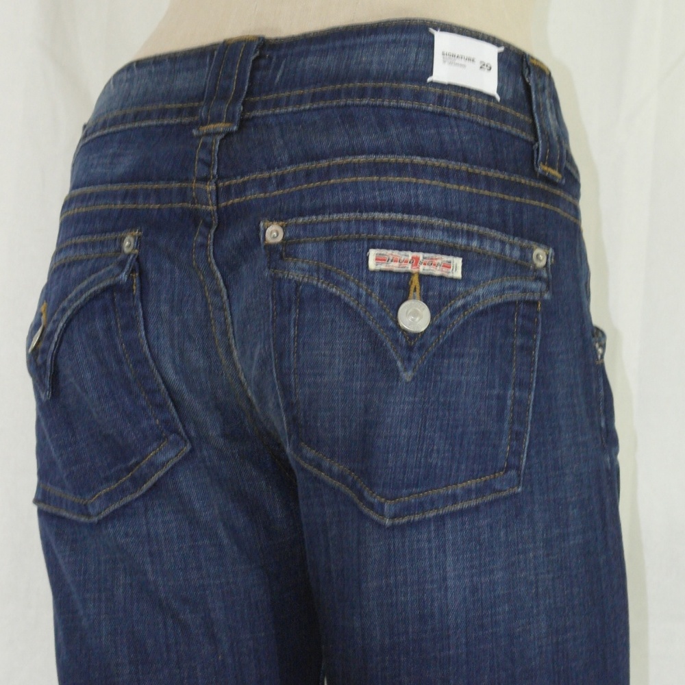 Hudson Signature Bootcut Jeans Dark Blue Size 29